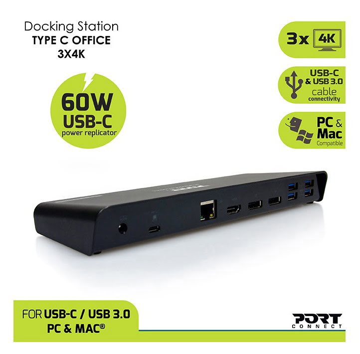 USB-C 11 Ports - Jack/VGA/SD/RJ45/USB/DP/HDMI/PwD