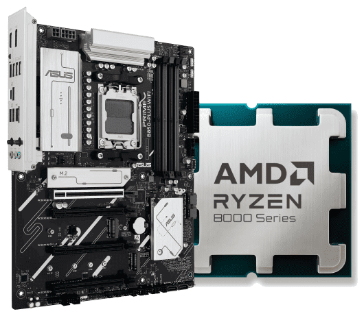 PRIME B850-PLUS WIFI + Ryzen 5 8400F tray