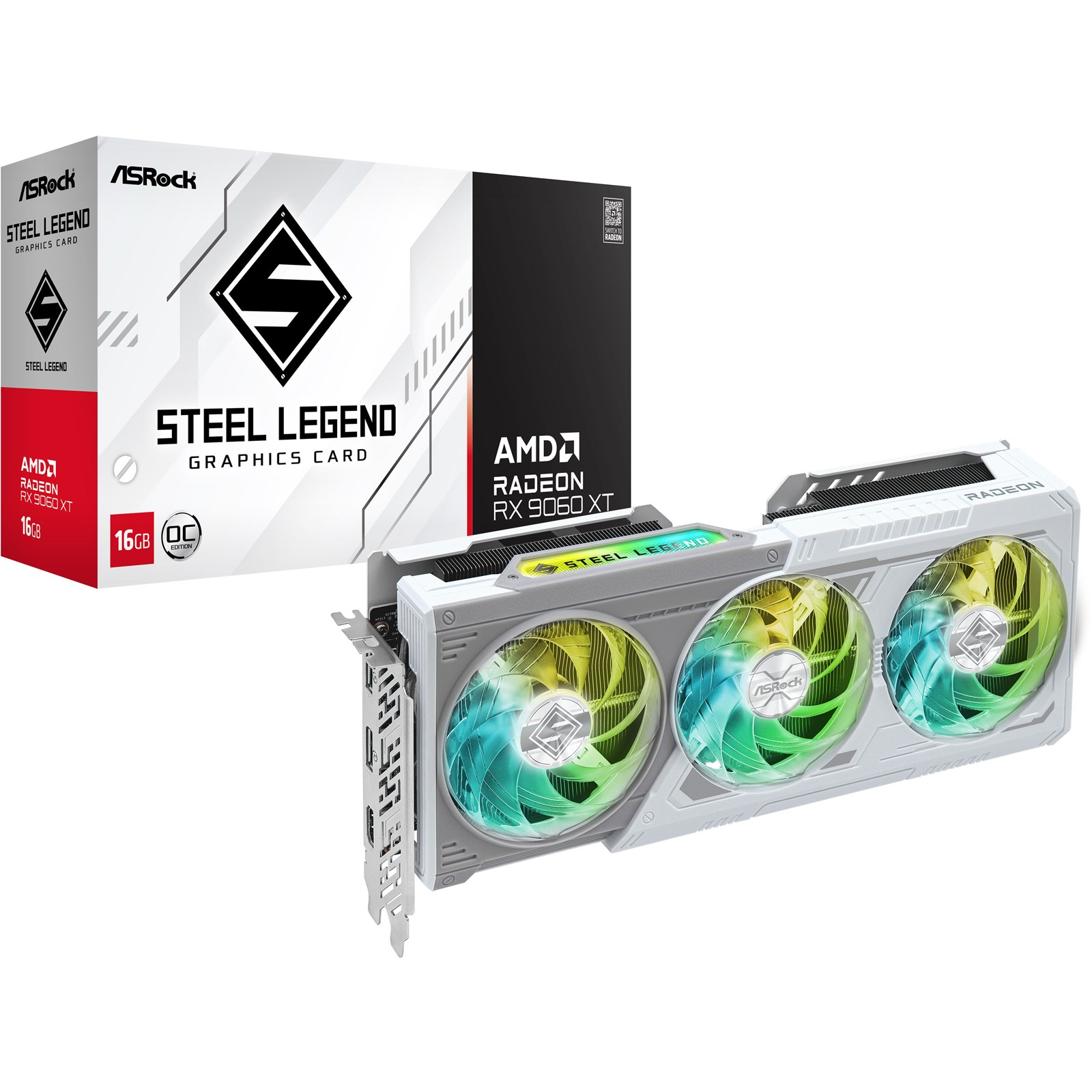 Radeon RX 9060 XT Steel Legend 8GB OC#