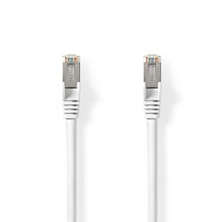 Câble RJ45 Mâle/Mâle Cat 8.1 S/FTP - 1m Blanc