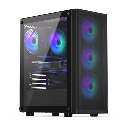 Ventum 200 ARGB Noir - MT/Sans Alim/ATX