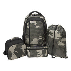 TSB96305EU Sport Green Camo Backpack Bundle