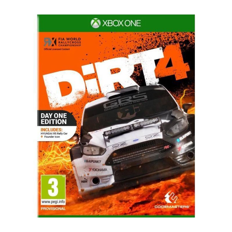 DIRT 4 pour XBOX ONE