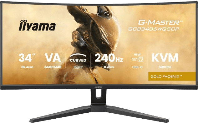 34" CURVE UWQHD/240Hz/VA/0.4ms/FreeSync Premium-Seconde Vie-Très Bon Etat
