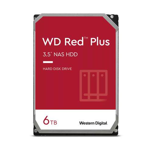 6To RED Plus SATA III 256Mo - WD60EFPX
