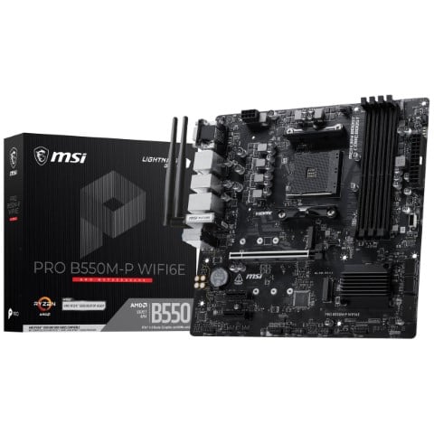 MSI PRO B550M-P WIFI6E