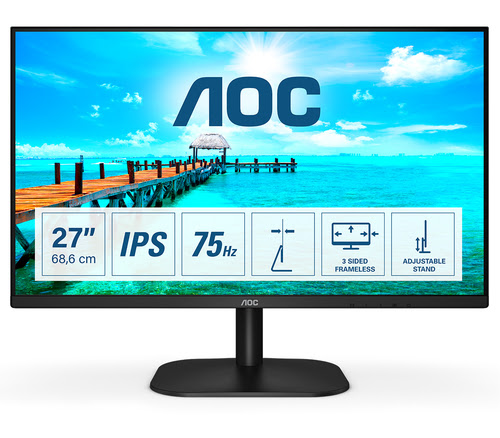 B2 27B2DA - 27"FHD/76Hz/IPS/4ms/DVI/HDMI/VGA