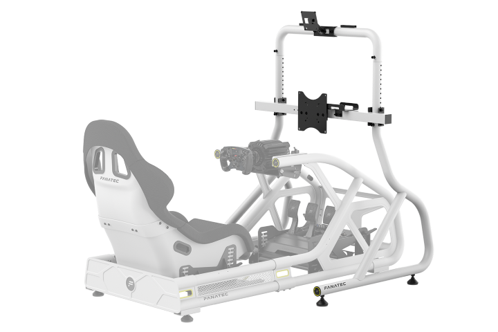 GT Cockpit Monitor Stand - Blanc