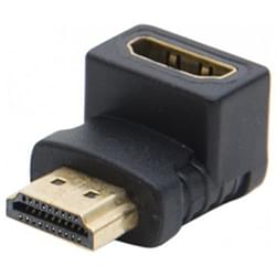 Adaptateur HDMI Male/Femelle coudé 90°