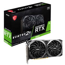RTX 3050 VENTUS 2X 8G LHR - RTX3050/8G/HDMI/DP