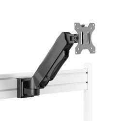 Bras LCD 13" à 27" pour rail fixation Slatwall  