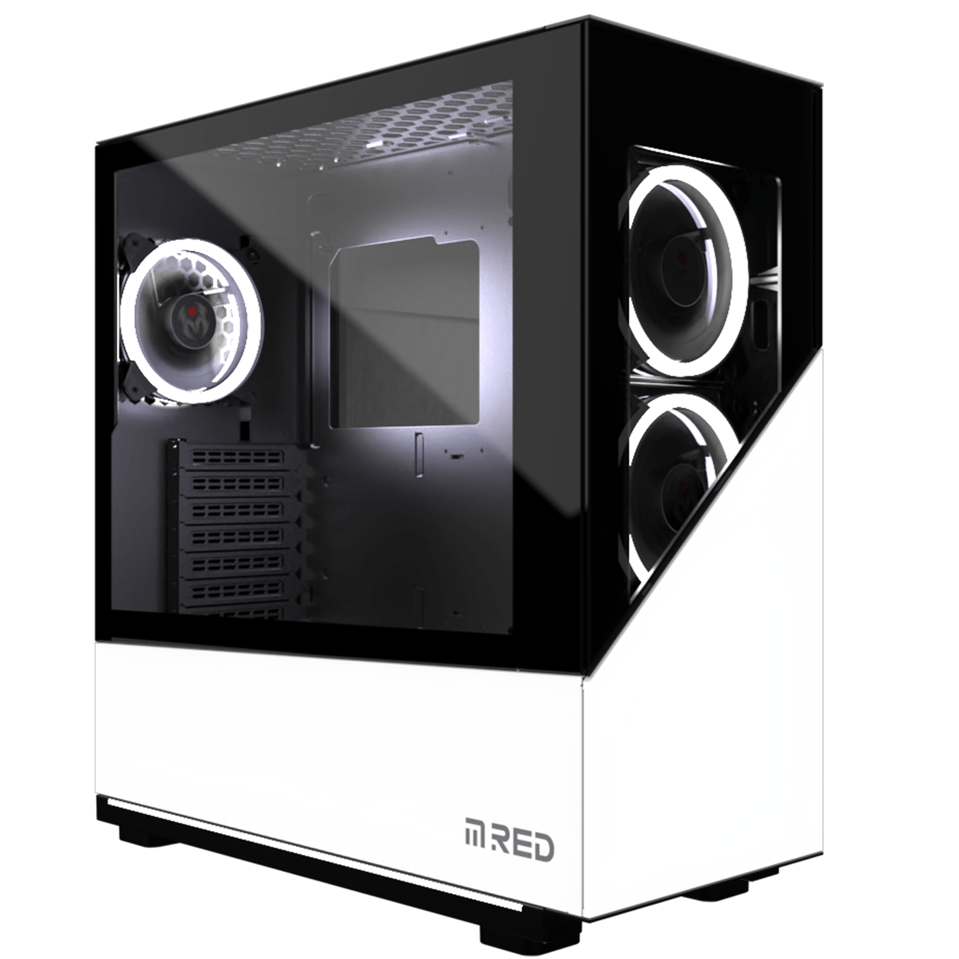 ELITE WHITE Rainbow ARGB MR-007 - MT/Sans Alim/ATX