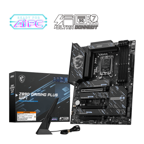 Z890 GAMING PLUS WIFI - Z890/LGA1851/DDR5/ATX-Seconde Vie-Etat Satisfaisant
