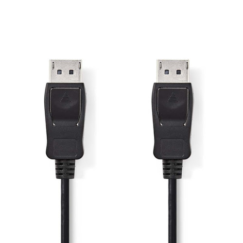 Câble DisplayPort 1.2 4K male/male - Noir - 2m