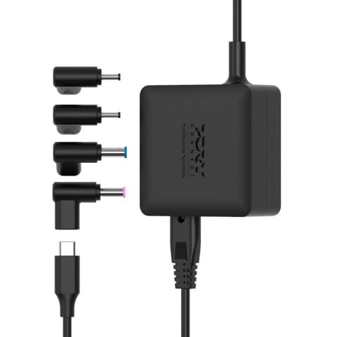Port Alimentation secteur GaN 65W pour Acer/Toshiba - 4 embouts