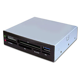 Lecteur Multicartes + USB3.0 en façade 3.5''