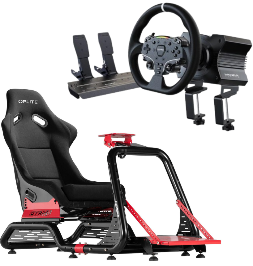 Ready To Race - Moza R5 Bundle + Oplite GTR S8