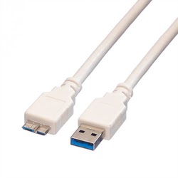 Câble USB 3.2 Gen1 - Micro USB 3 - 0.8m