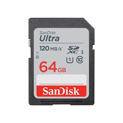 SanDisk Ultra 64GB SDXC Mem Card 100MB/s#