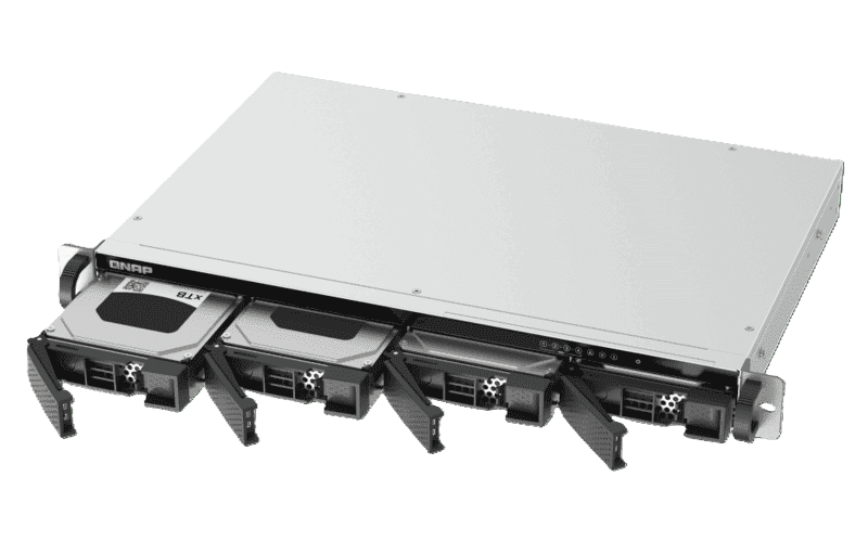 Qnap TS-433EU - 4 HDD/Rackable