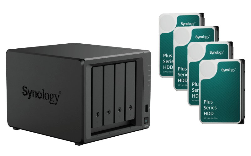 DS925+ 4 Baies avec 4 disques de 6To