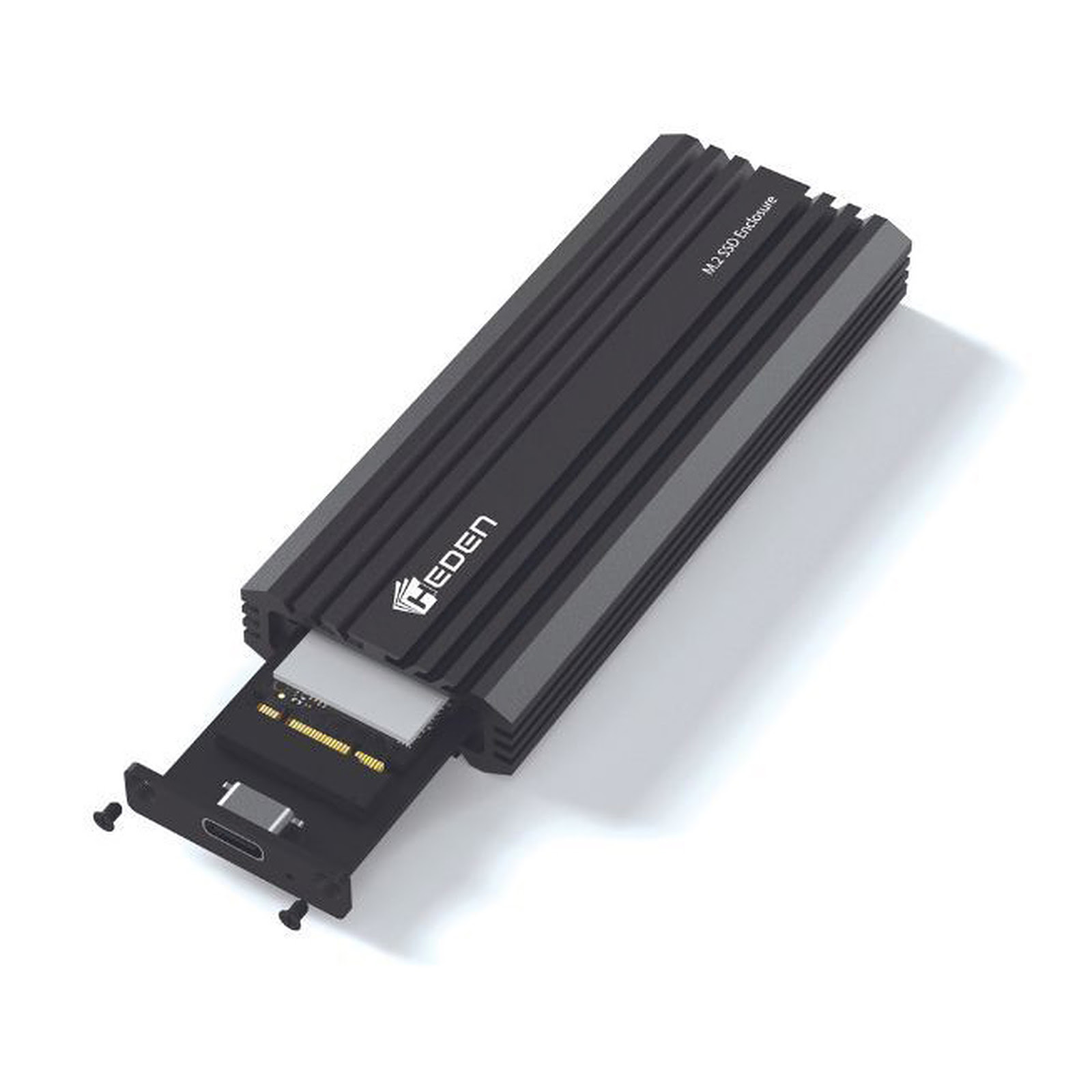 2.5" USB-C 3.2 Gen.2 pour SSD M.2 NVME/SATA