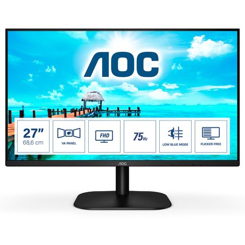 27B2DM 27" FHD/75Hz/VA/4ms/VGA/DVI/HDMI