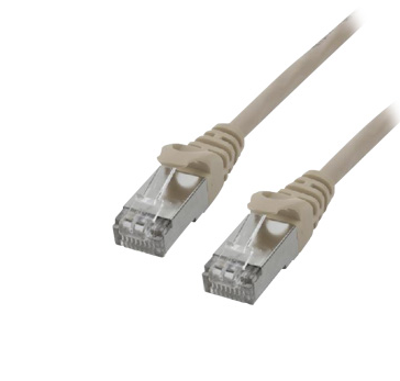 Câble RJ45 Cat.6 F/UTP (FTP) - 1m - Bleu