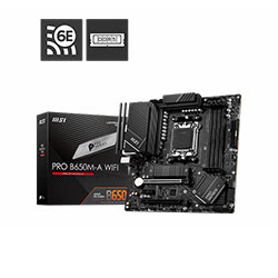 PRO B650M-A WIFI - B650/AM5/DDR5/mATX-Seconde Vie-Etat Satisfaisant