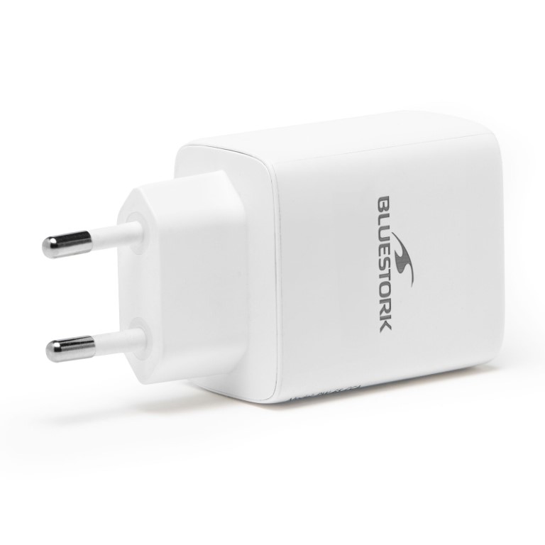 Chargeur USB-C/USB-A - 65W - Blanc