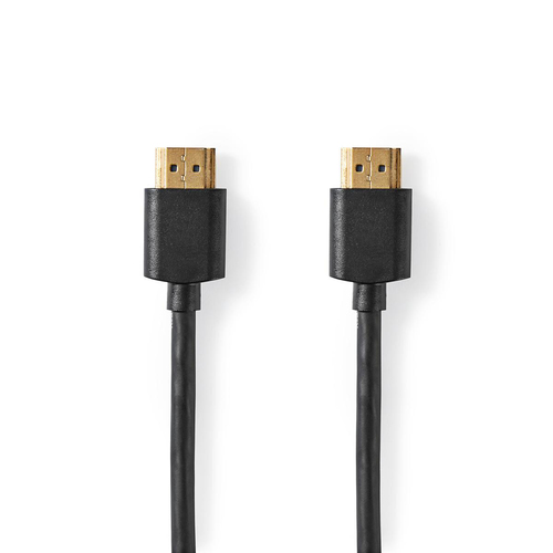 Câble HDMI 1.4 Highspeed Mâle/Mâle - 1.5m Noir 