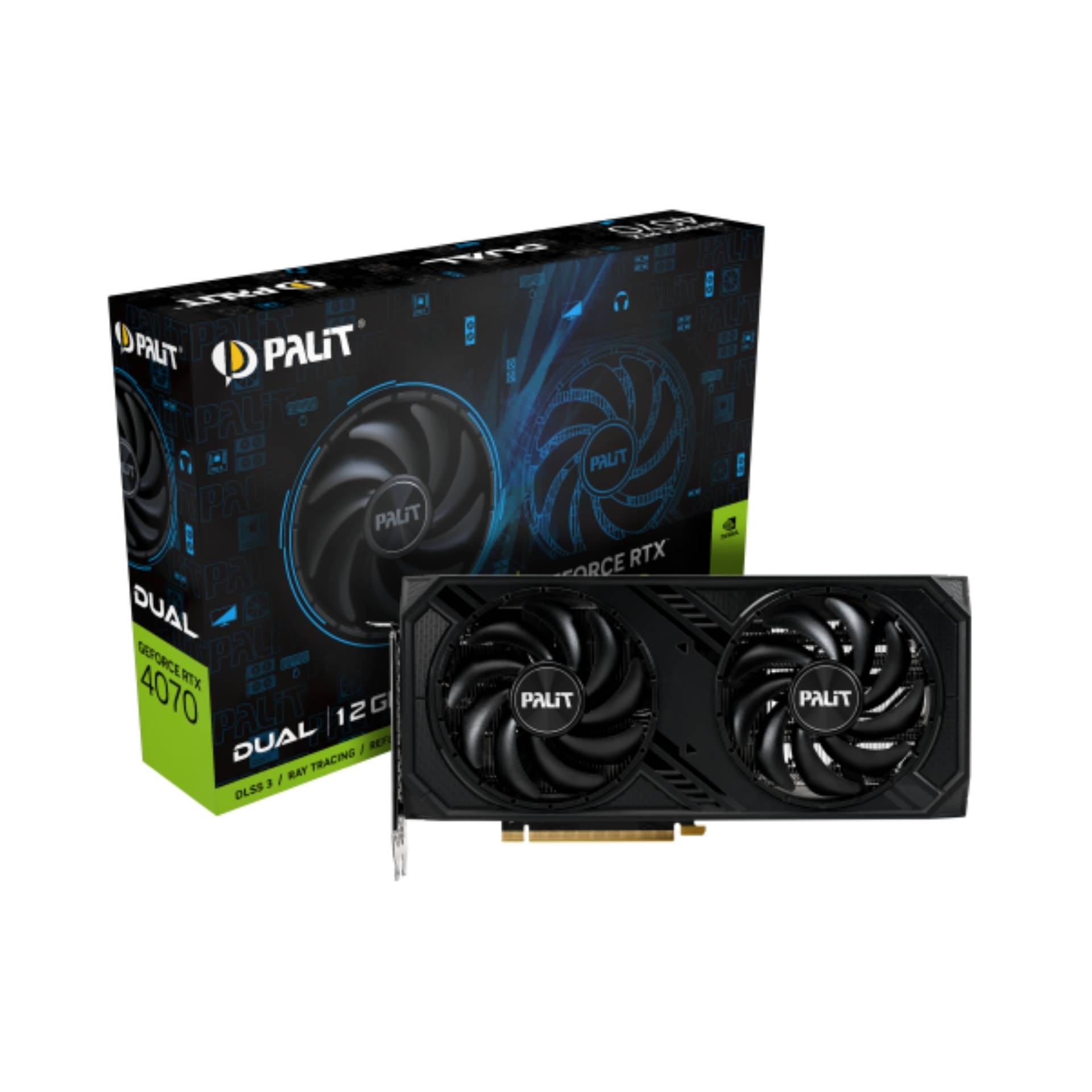 RTX 4070 Dual 12GB GDDR6X - DLSS3-Seconde Vie-Très Bon Etat