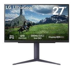 UltraGear 27" QHD/200Hz/Nano-IPS/1ms/Pivot/G-Sync-Seconde Vie-Parfait Etat