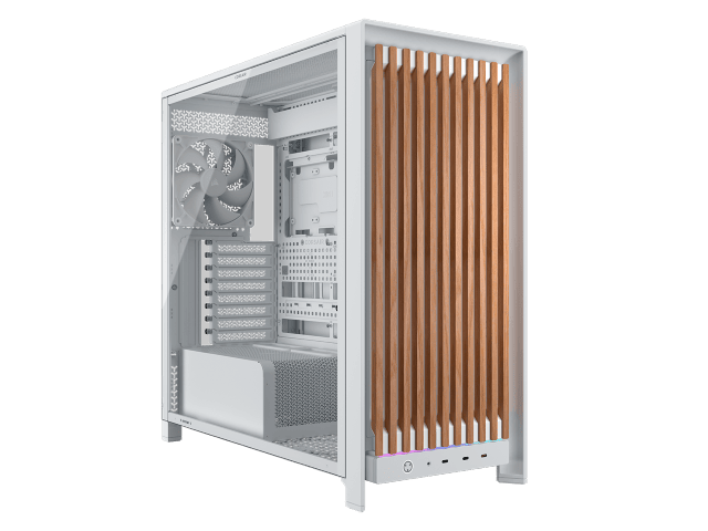 Corsair FRAME 5000D Blanc - MT/Sans Alim/E-ATX