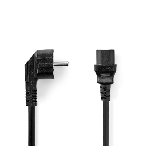 Câble Prise de terre mâle/IEC-320-C13 - 5m - Noir