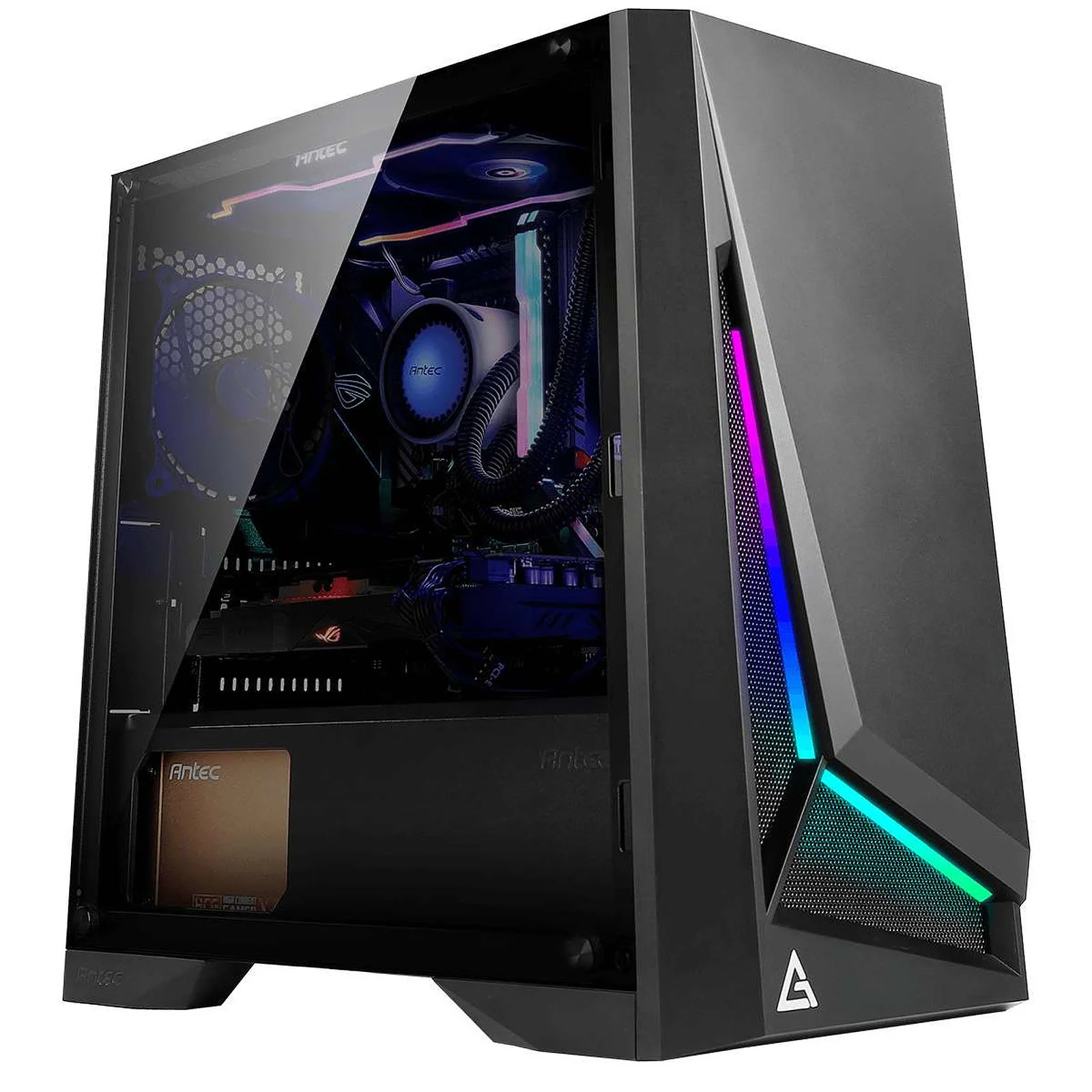 PC GAMER DP301 - R5/16G/500Go/3060 - RECONDITIONNÉ 