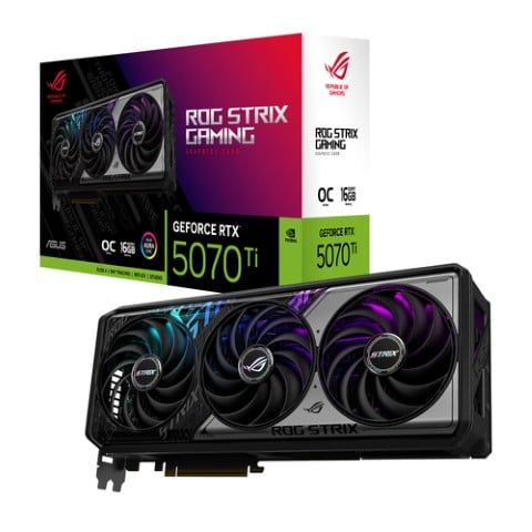 Asus ROG Strix GeForce RTX 5070Ti 16GB GDDR7 OC Edition