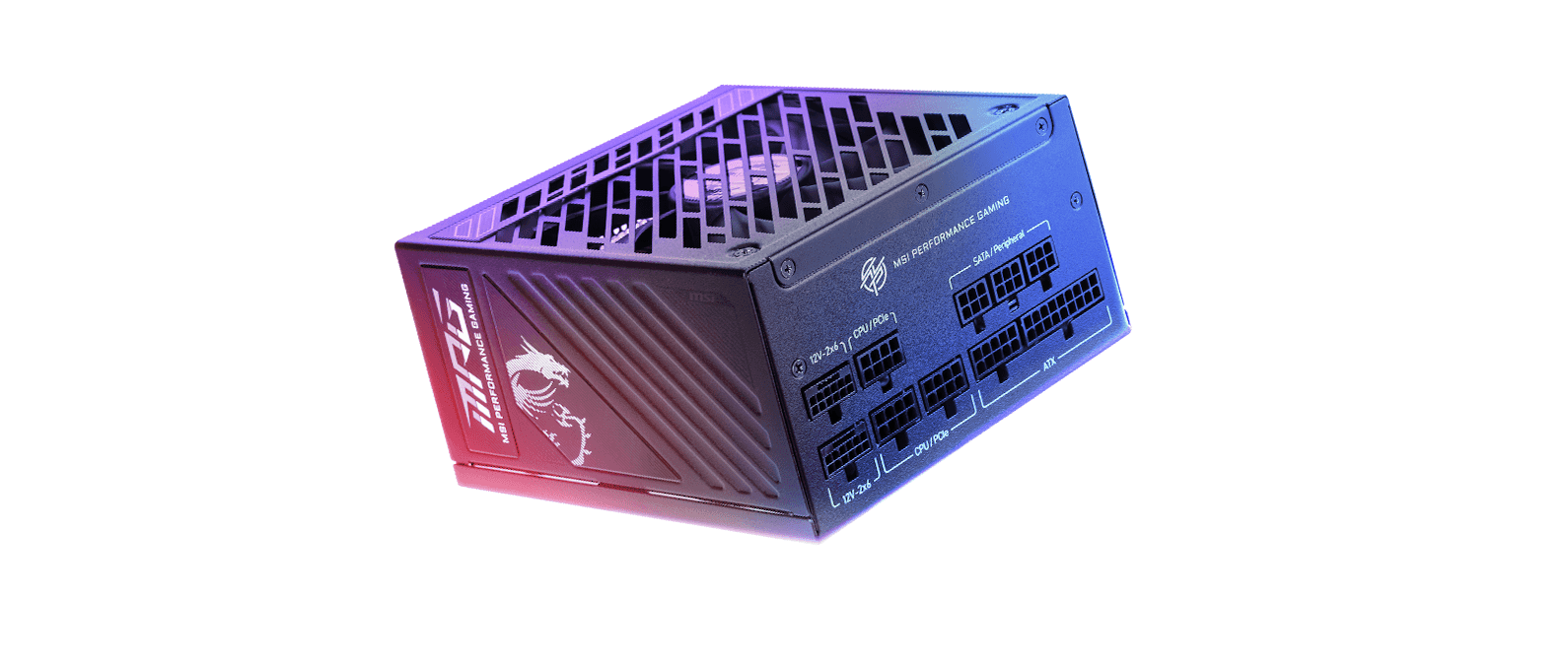ATX 1250W - 80+ Gold - MPG A1250GS PCIE5 Noir#