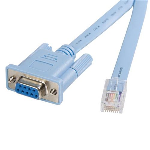 6 ft RJ45 to DB9 Cisco Console Cable