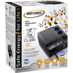 Z1 - Zenergy Cube EX 400VA Haute Frequence SCHUKO-Seconde Vie-Etat Satisfaisant