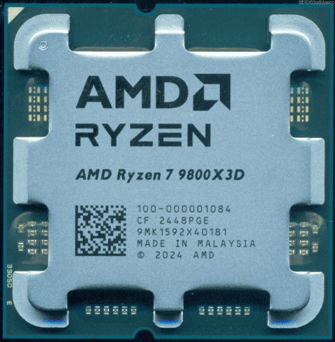 Ryzen 7 9800X3D - 5.2GHz/104Mo/AM5/Tray#