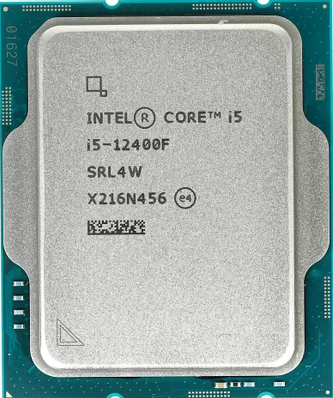 Core i5-12400F - 2.5GHz/18Mo/LGA1700/Tray
