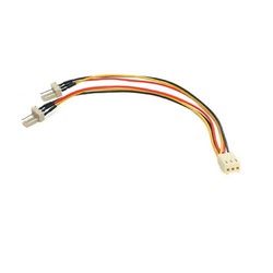 Doubleur Alimentation pour ventilateur 3 pins 15cm