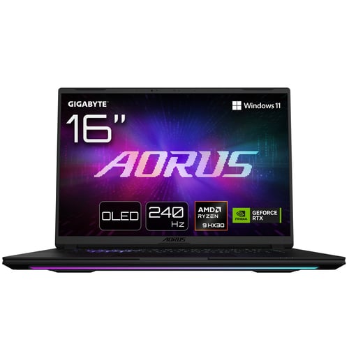 Gigabyte AORUS MASTER 16 - 16" OLED QHD+ 240Hz Ryzen 9 9955X3D RTX 5080 32Go 2To W11P