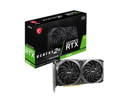 GeForce RTX 3060 VENTUS 2X 8G OC