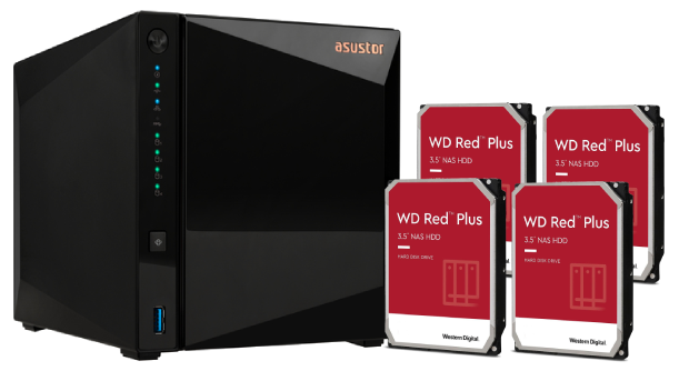 AS3304T v2 - 4 baies avec 4 disques de 2T RED Plus