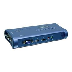 TK-409K - KVM Commut. 4 ports USB+Audio+Cable