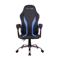 K-Seat Neon - Noir/Bleu/Simili-cuir/1D