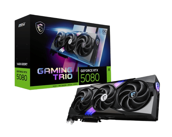 GeForce RTX 5080 16G GAMING TRIO OC