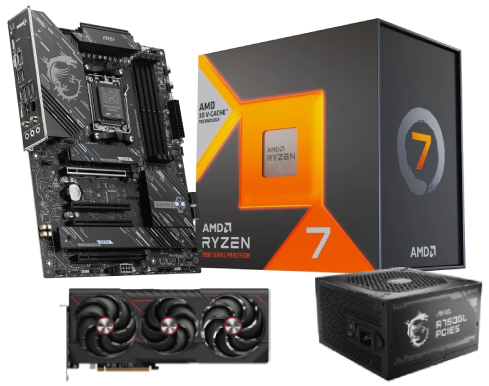 X870GAMING + WIFI+R7 7800X3D+RX9070XT+MAG A750GL